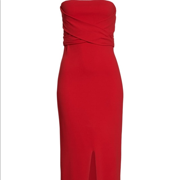 own the night strapless maxi dress lulus